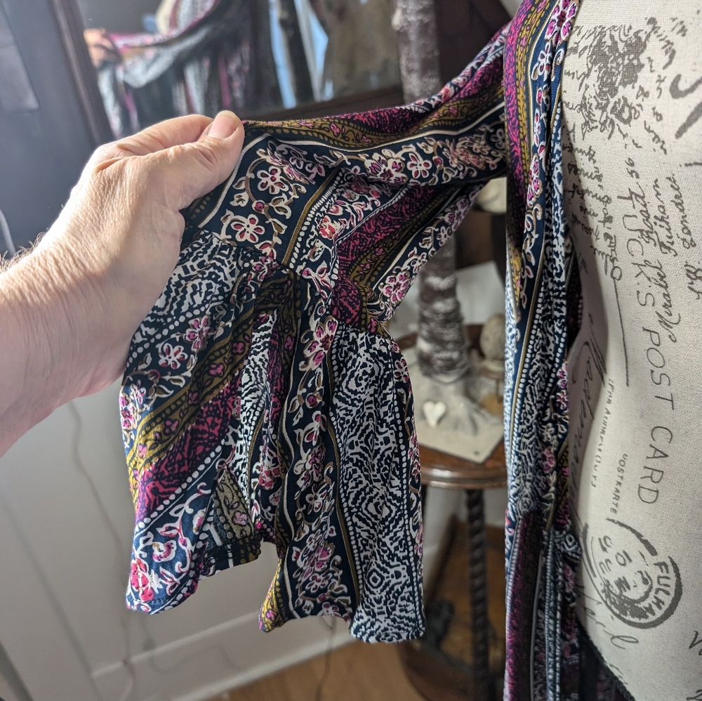 Bohemian Multicolor Maxi Dress - Picture 16 of 16